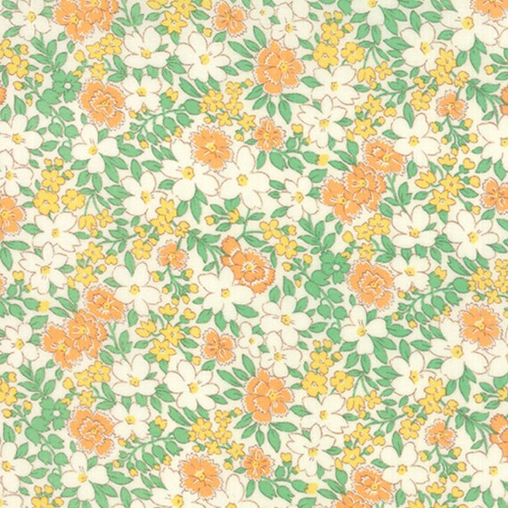100/% Cotton Fabric Muted Sandy Gold Tone on Tone by the Yard Tonal