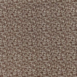 May include: A brown fabric with a white woven pattern. The fabric has a subtle texture and a slightly rough feel.