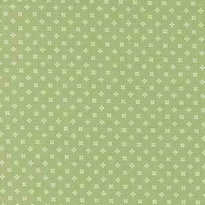 SÄLLSYNT - Per halv meter - Peachy Keen av Corey Yoder från Coriander Quilts för Moda Fabrics, mönster #29173-13 Frön på ormbunkegrönt