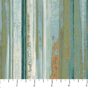 RARE - By The Continuous HALF YARD - Urban Reflections by Edward Selkirk, Northcott Fabrics Pattern #DP22953-63 Paint Brush Stripe, Blender