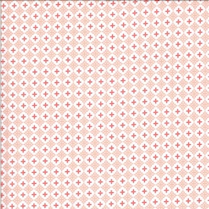 Sällsynt - Av de CONTINUOUS HALF Yards - Canning Day av Corey Yoder för Moda Fabrics, Mönster #29084-12 Garden Path på jordgubbskorallrosa