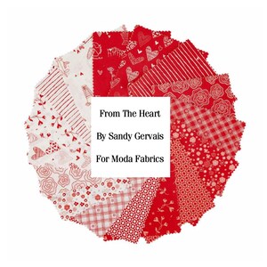 RARE - by the Continuous HALF YARD - From the Heart by Sandy Gervais ...