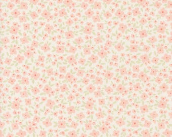 RAR - Durch die durchgehenden HALF Yards - Cottage Charm von Heather Briggs von My Sew Quilty Life für Moda, #31753-34 Blumenkorb Koral Kicks