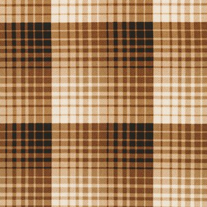 RZADKIE - The Continuous HALF YARD - Wilderness autorstwa Katie Pertiet z Atelier for Timeless Treasures, #C5331, kremowy, brązowy, jasnobrązowy ombre kratka