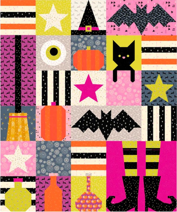 Rare- by the Continuous HALF YARDS - Spooky Darlings for