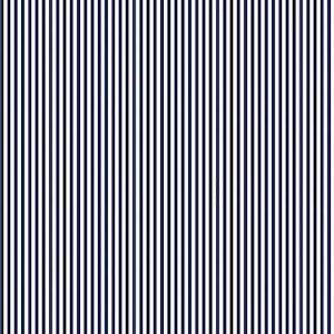Rare - By The Continuous HALF YARDS - Blue Stitch by Christopher Thompson for Riley Blake, Pattern #C10067 Navy Blue and White Stripes