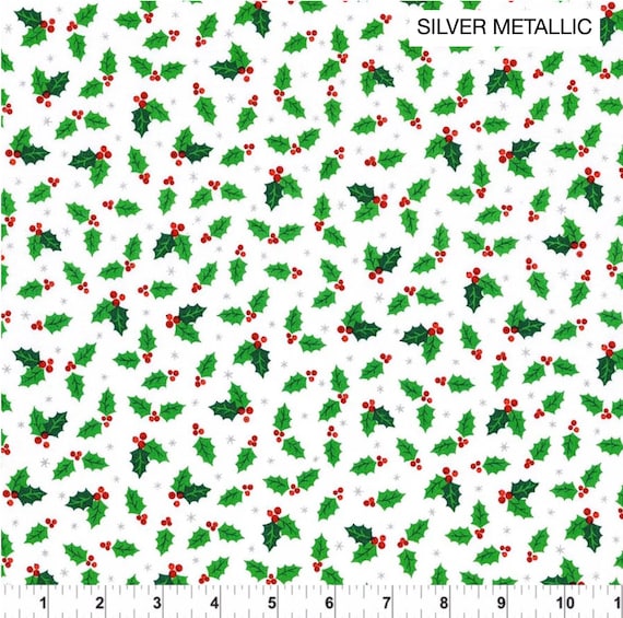 Noel Pleat Holly - Edyta Sitar - PER QUARTER METRE Noel Pleat Holly - Edyta Sitar - PER QUARTER METRE