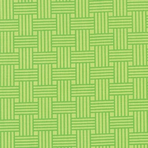 Przez Ciągły HALF YARD - Bandana od Me & My Sister Designs dla Moda, Wzór nr 22245-12 Hippie Green, Tone on Tone Green Basket Weave