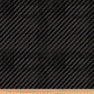 Puede incluir: Tela de fibra de carbono negra y gris con un patrón de tejido diagonal. La tela se mide en pulgadas.