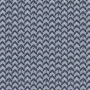 By The HALF YARD - Emerson by Dear Stella, Pattern #Stella-351 Grey, Navy Blue V Stripes on a Light Gray Background