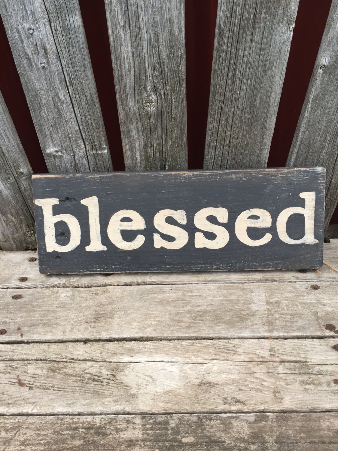 Hashtag Rustic Wood Signs Blessed Wooden Sign #blessed Hand Painted Blessed Hashtag Rustic Wood Signs Blessed Wooden Sign #blessed Hand Painted Blessed