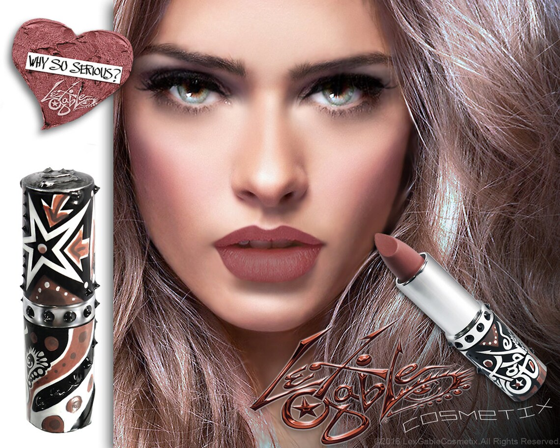 Terra Cotta Lipstick by Lex Gable Cosmetix High Pigment Shade Etsy