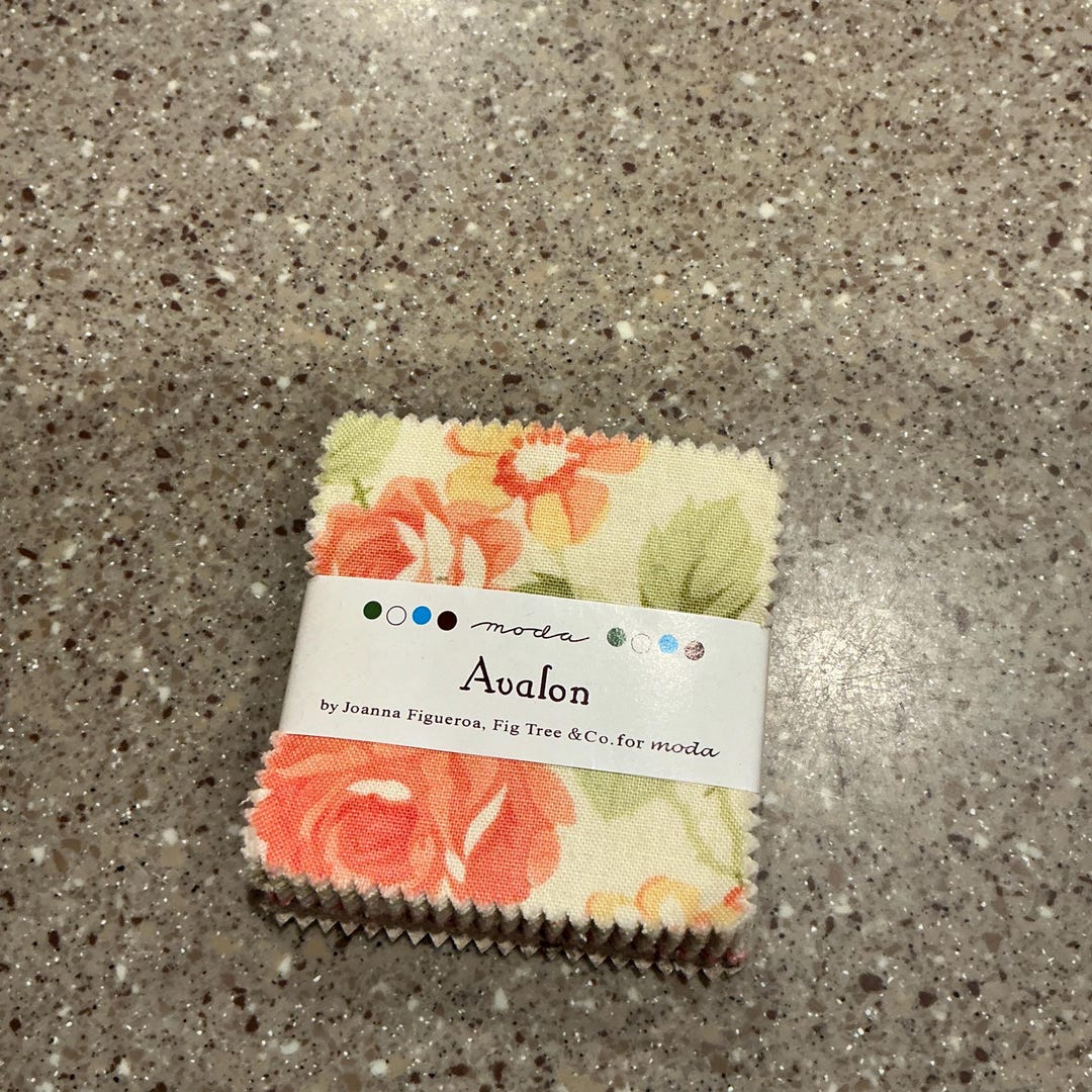 Avalon Mini Charm Pack Joanna Figueroa Moda Fig Tree Quilt Rare Oop - Etsy