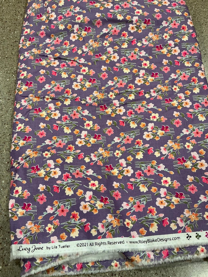 Lucy June By Riley Blake Floral 5 Yards Available C11224 Rare Oop Sold lucy-june-by-riley-blake-floral-5-yards-available-c11224-rare-oop-sold