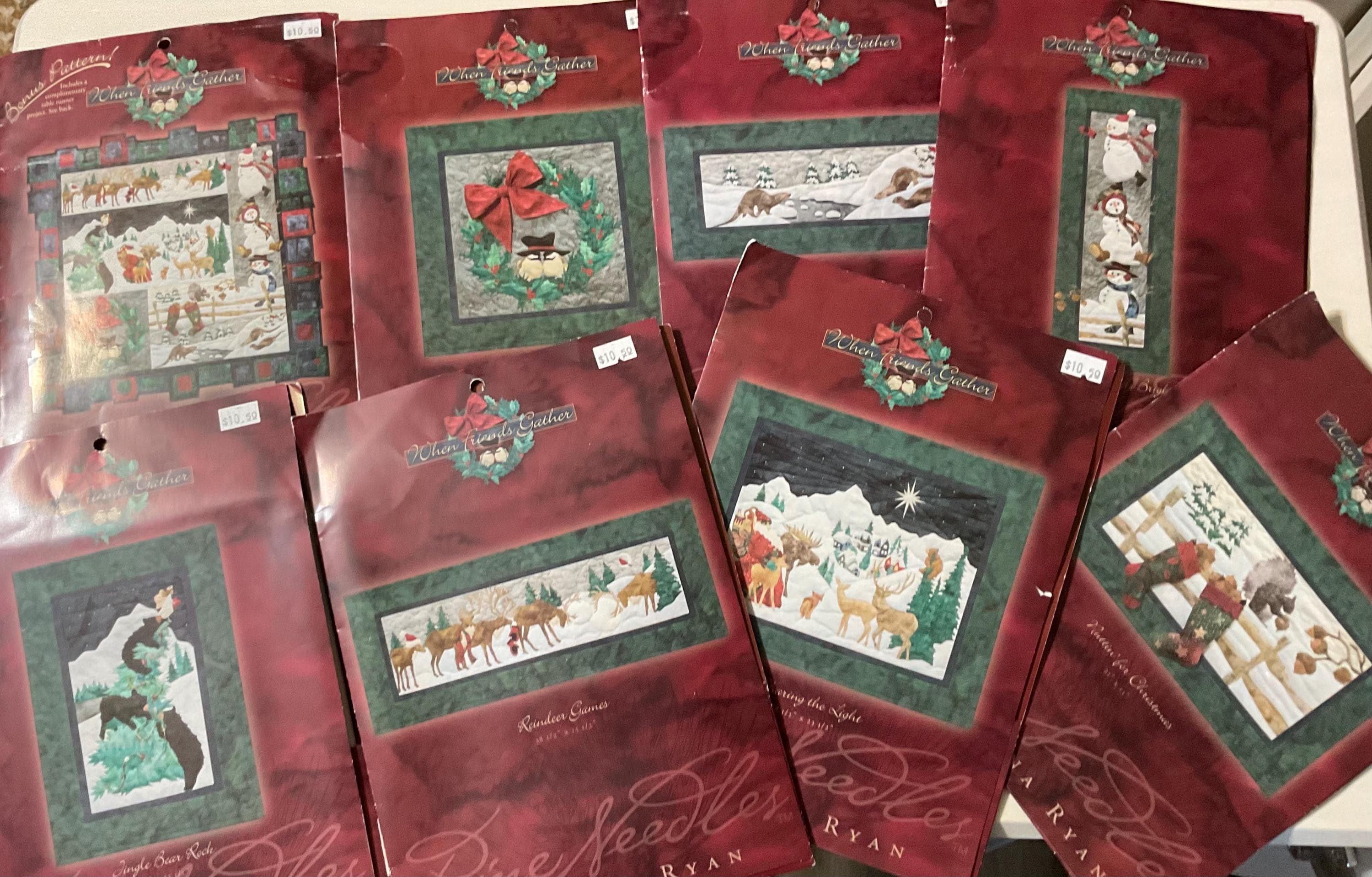 Mckenna Ryan Pine Needles Quilt Pattern Set: Winter Friends - Etsy
