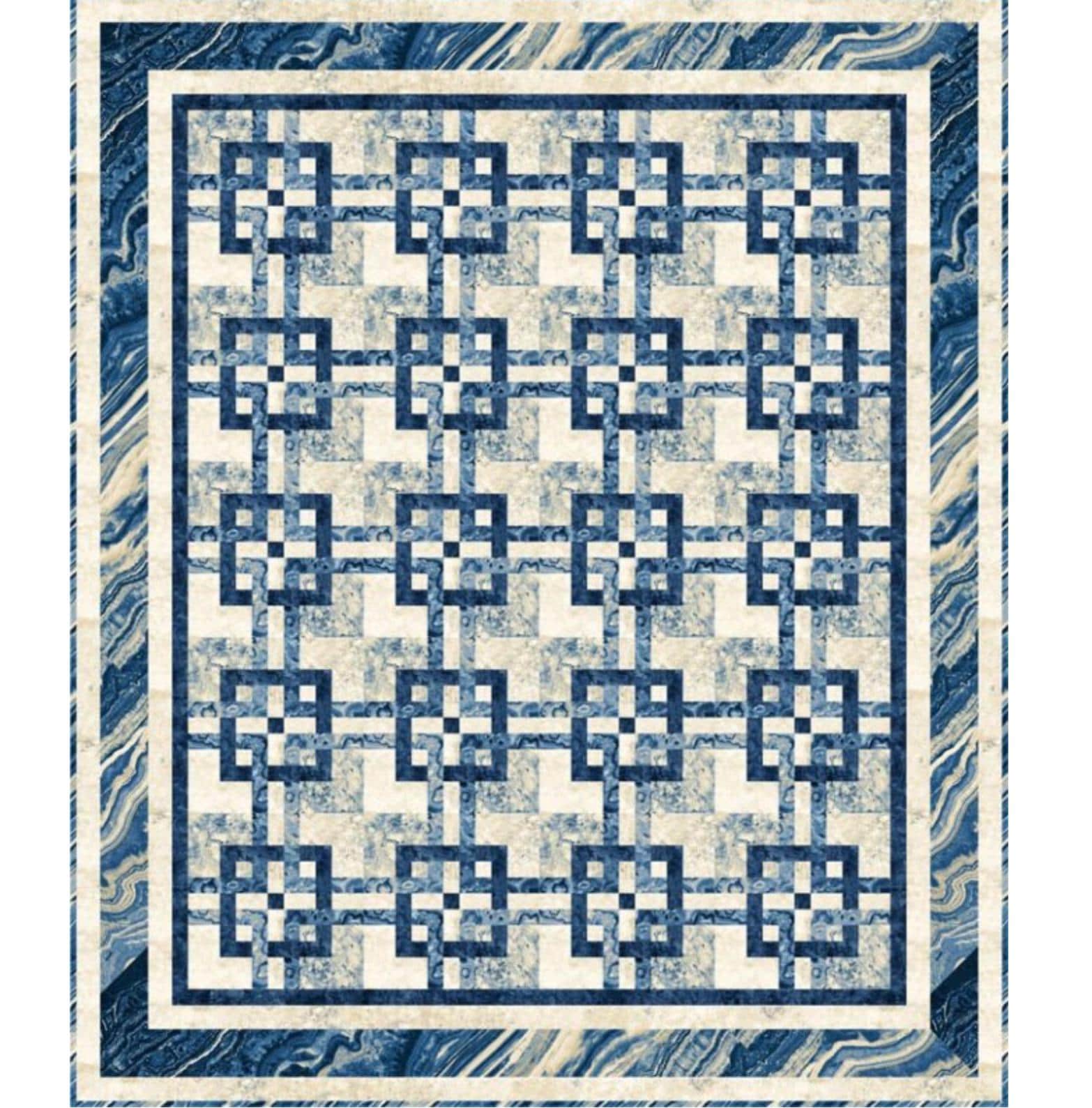 Interwoven Paths Quilt Kit 57x68 Jan Douglas Northcott Earh Rhythms ...
