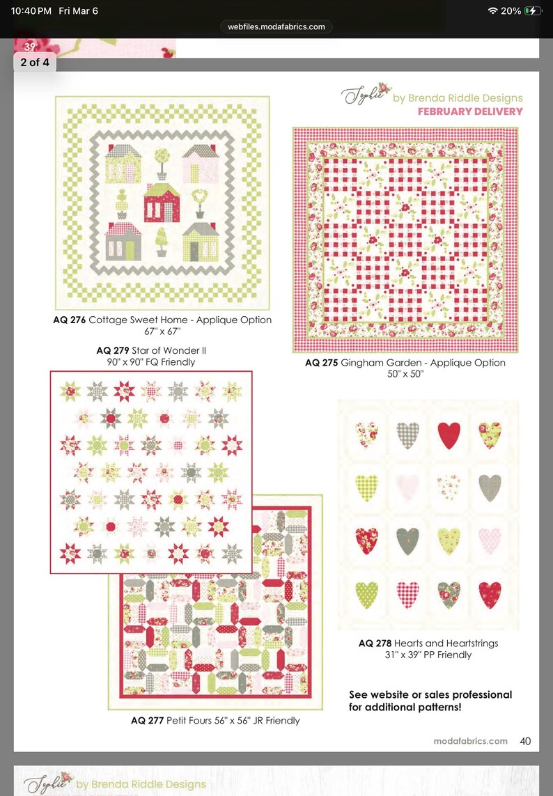 Sophie Brenda Riddle Moda Charm Pack Rare Oop HTF - Etsy