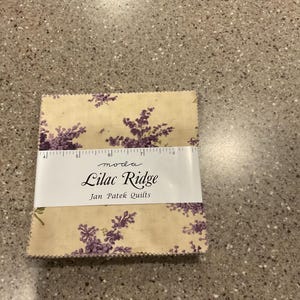 Lilac ridge Jan Patek quilts charm rare OOP
