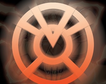 Agent Orange (AKA Larfleeze, AKA The Orange Lantern) Oath and Symbol