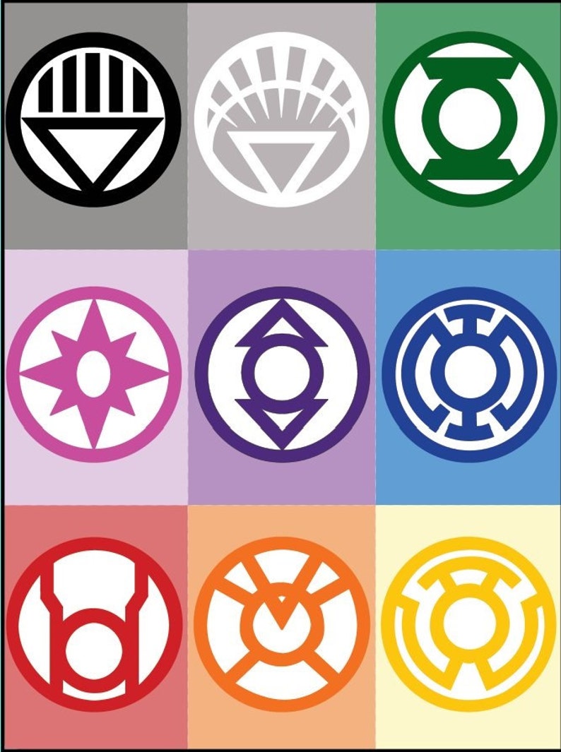 All Lantern Corps Symbols image 1