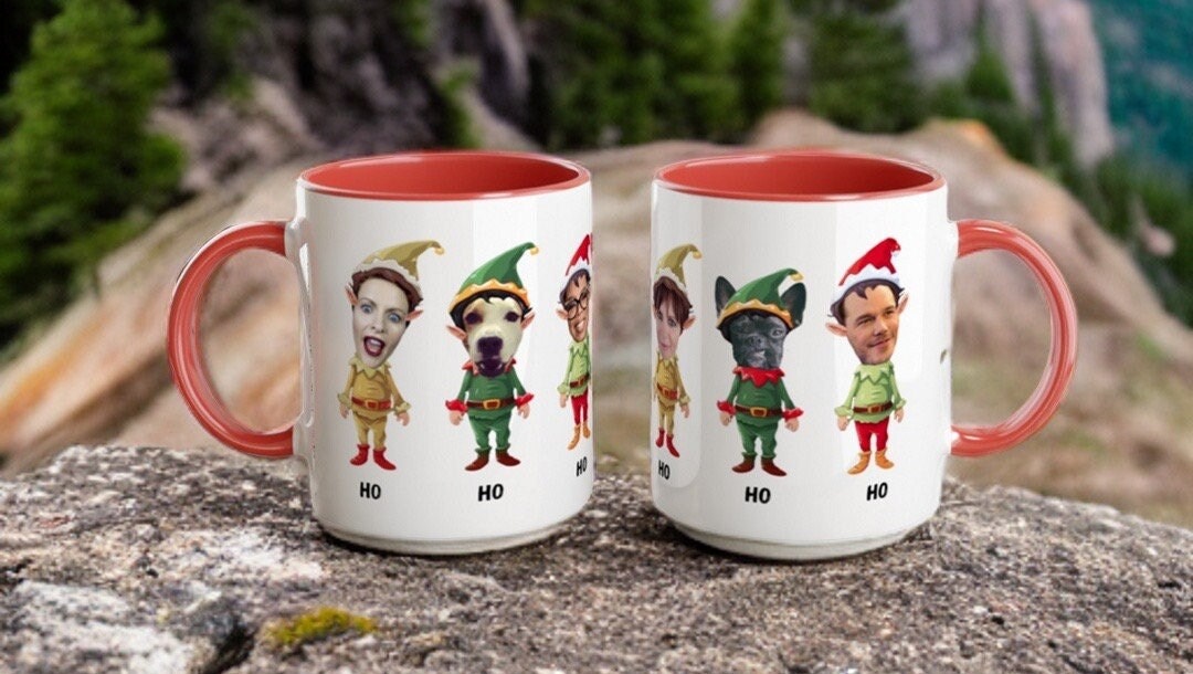 Elf Girl or Elf Boy Kids Personalized Merry Christmas Mug Unique Cup G –  Big T Ranch Colorado