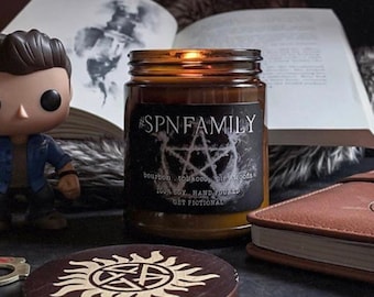 Supernatural | #SPNFamily Soy Candle | Bookish & Fandom Soy Candles