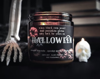 Halloween Soy Candle