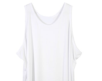 Longline Drape Singlet Pattern sizes 8, 10, 12, 14