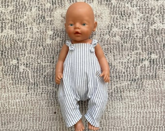 Baby Born Pattern - PDF Dolls Long Romper Couture Patron global 43cm 17 pouces Zapf Creations