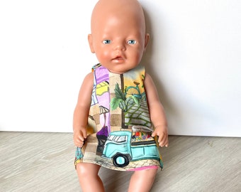 Baby Born Beach Dress Pattern A4 43cm 17 inch doll Zapf Creations