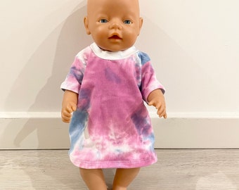 Baby Born T-Shirt Dress Pattern A4 43cm 17 inch doll Zapf Creations