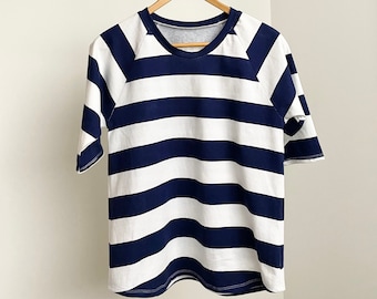 T-shirt Pattern with Raglan Sleeve in sizes 8, 10, 12, 14