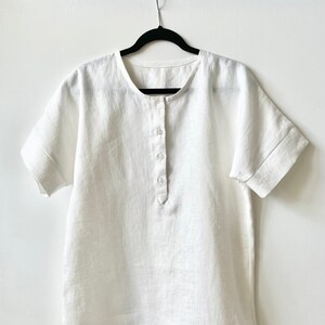 The Weekend Shirt & Dress Pattern sizes 8, 10, 12 A4 Downloadable Sewing Pattern