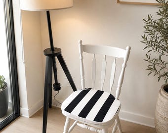 Chair cushion with ties PDF sewing pattern downloadable DIY