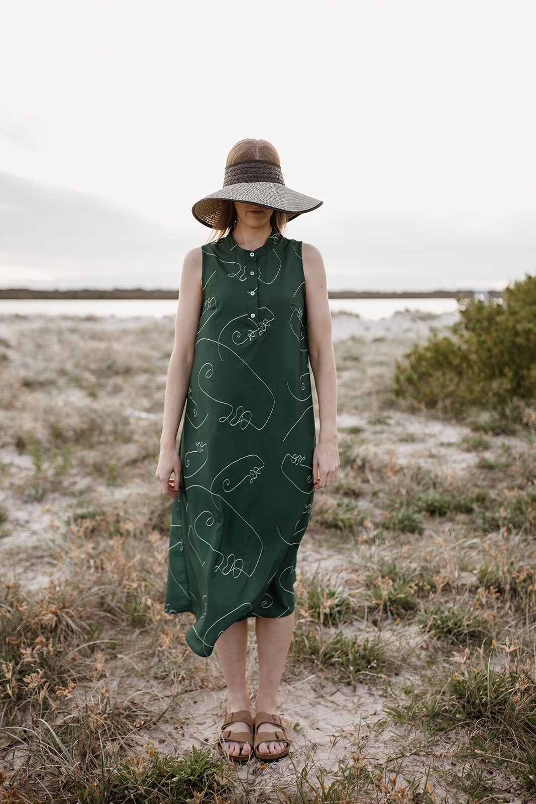Dress with faces on cheap it