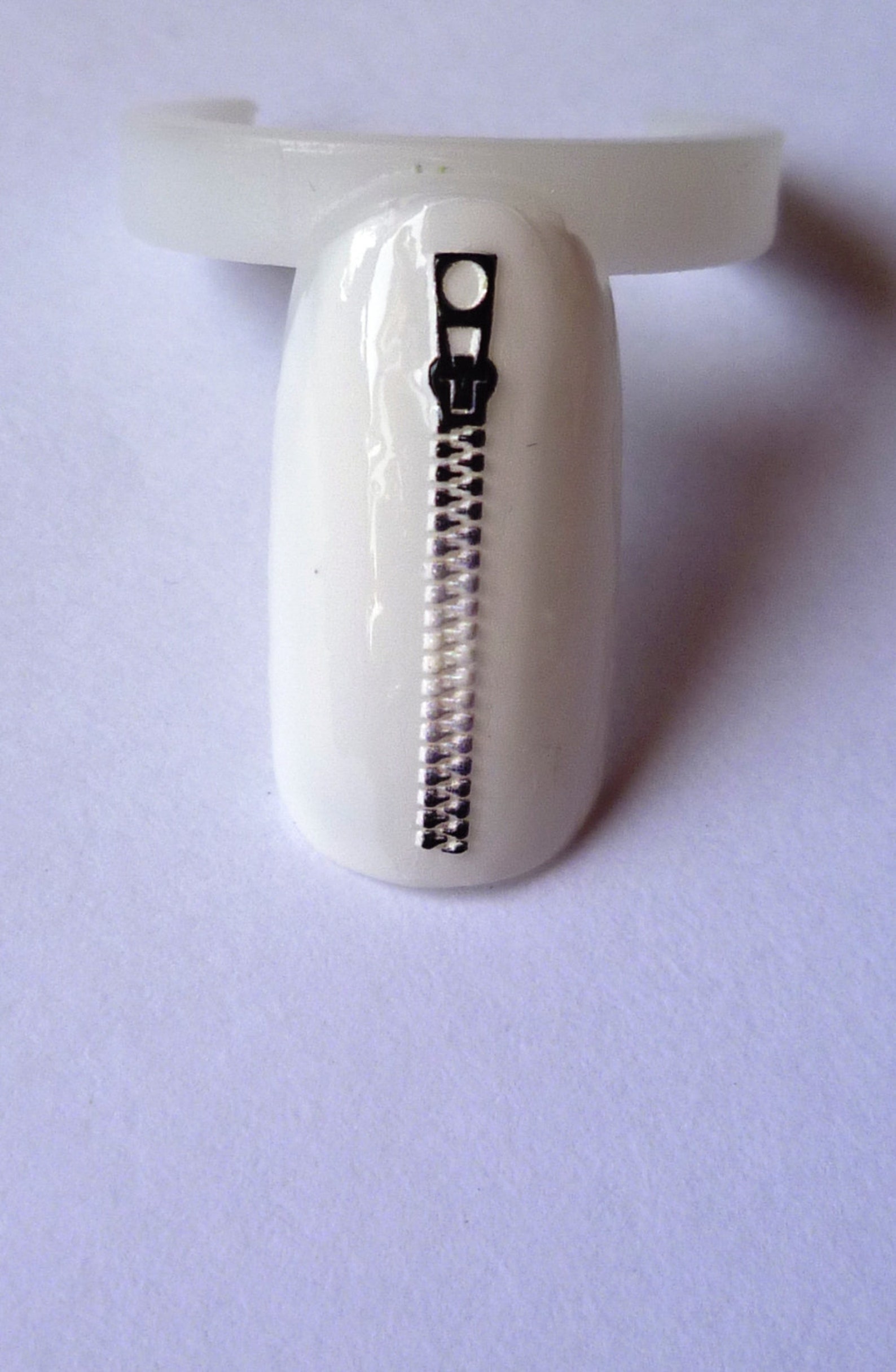 3D Nail Art Zipper zip fastener 3D Sliders Nails Etsy