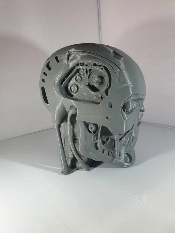 Terminator T 100 Skull Etsy