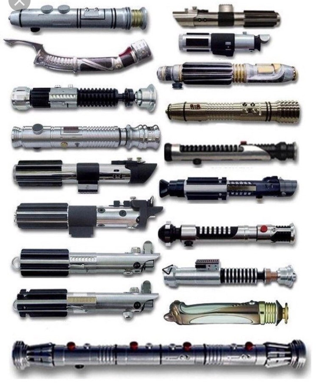 Star Inspired 3D Lightsaber Hilts Kit easy -