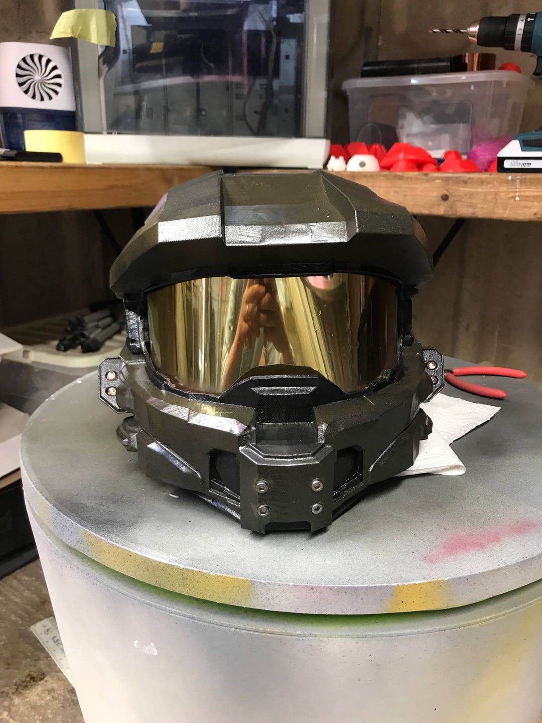 Master Chief Helmet Replica - Etsy