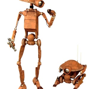 Star wars inspired pit droid lifesize replica kit