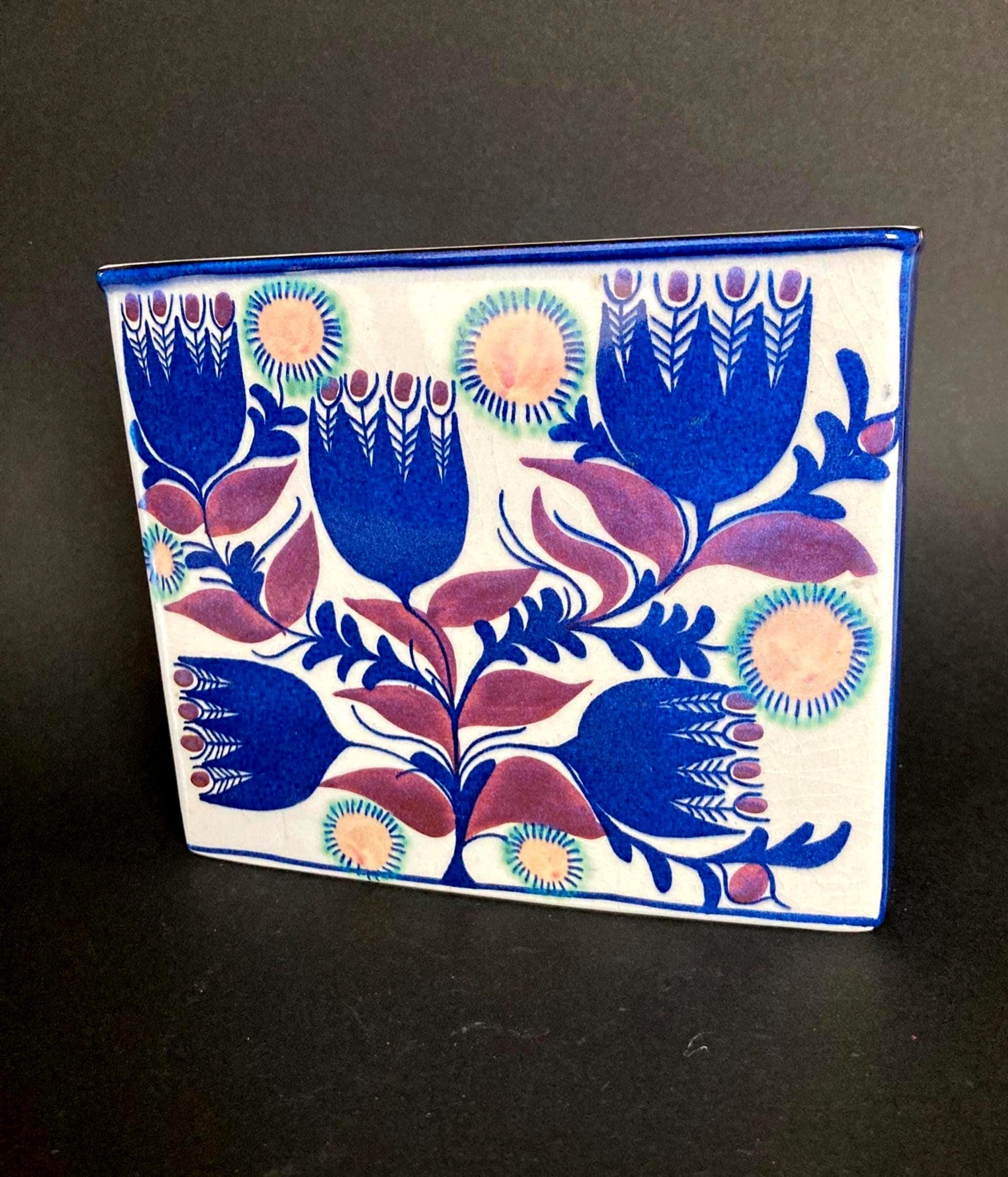 ロイヤルコペンハーゲン アルミニア セラミック花瓶 206/2942