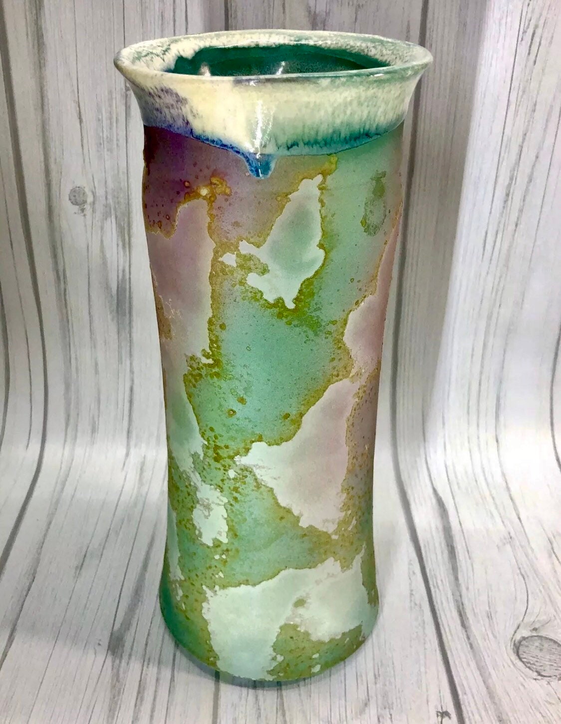 トニー・エヴァンス サイン入り 大型 楽焼 カリフォルニア セラミック トニー・エヴァンス サイン入り 大型 楽焼 カリフォルニア セラミック