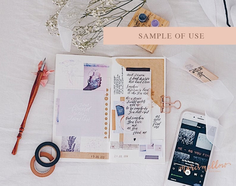 light dark academia themed aesthetic tumblr journal etsy