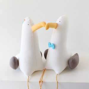 Mr & Mrs Seagulls、結婚祝い、カモメのコレクション用おもちゃ、記念日の贈り物、海の結婚式の装飾、花嫁の贈り物、結婚式の移動、DECORNERHOME