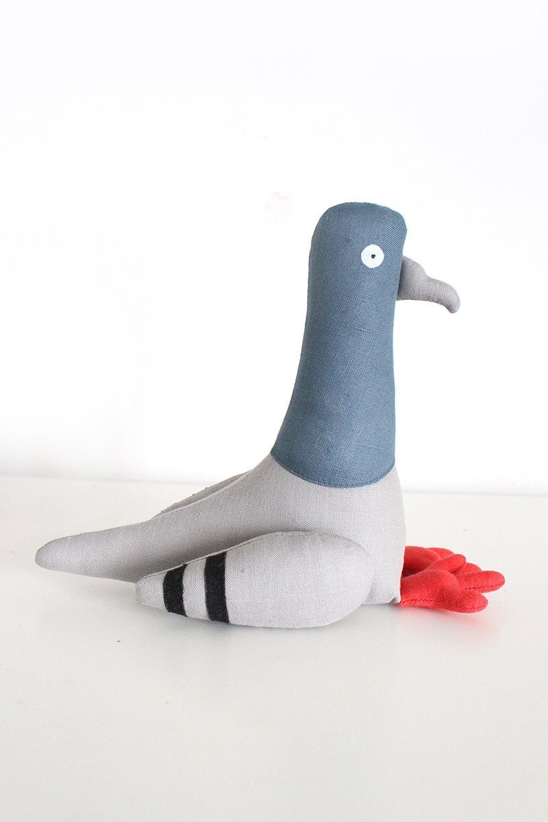 stuffed pigeon toy