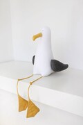 Seagull Peter, Collectible toy, Seagull Mine, Seagull Toy, Stuffed Animal, Sea Bird, Handmade Toy, Soft Toy,  Möve, DECORNERHOME product logo