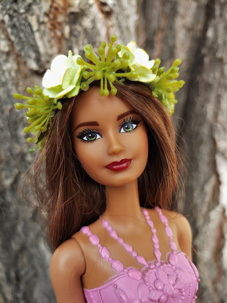 Fashion Doll Accessories Doll Boho Crown Fashion Doll Hair Etsy