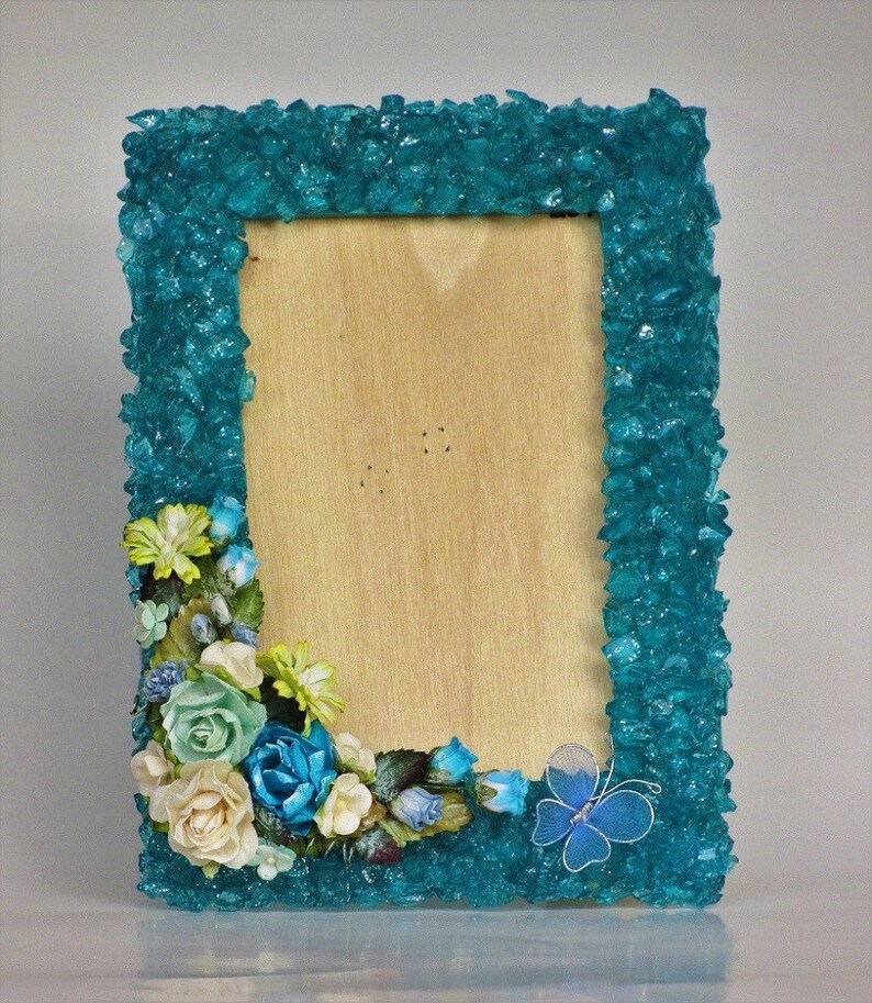Blue Decorative Frame Picture Home Decor Image 0