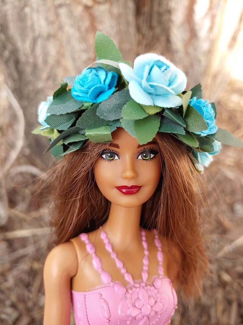 Doll accessories fashion doll crown mini flower crown doll  etsy Doll accessories fashion doll crown mini flower crown doll  etsy