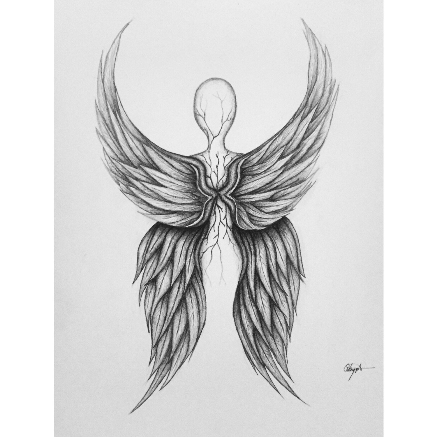 Devil angel tattoo design @love_m_a_d Insta - Tattoo By : Ajay Tayde -  Professional Tattoo work and you need a good tattoo artist in… | Instagram